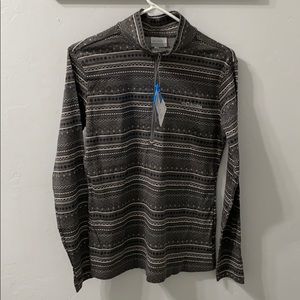 NWT Columbia 1/2 zip sweater